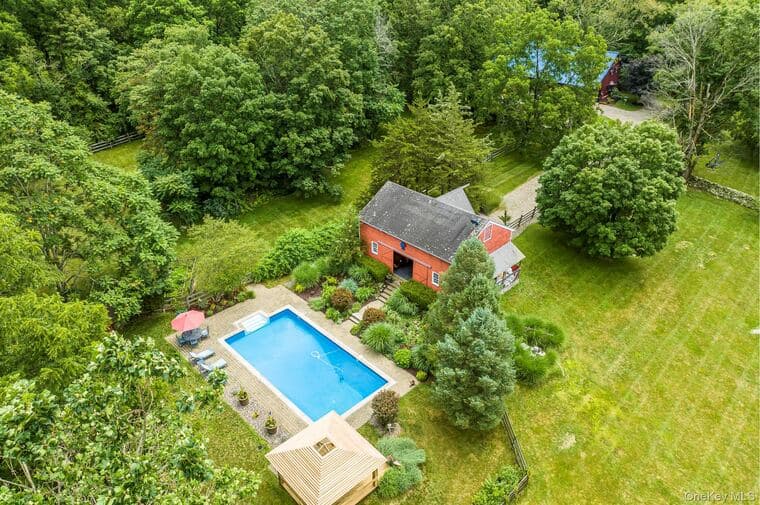 The estate, aerial