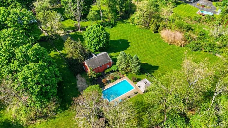 Pool from above