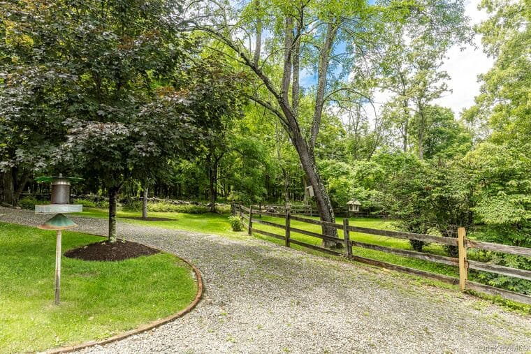 The driveway
